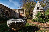 Hania - the Archaeological Museum, the ottoman beautiful fountain in the garden. 